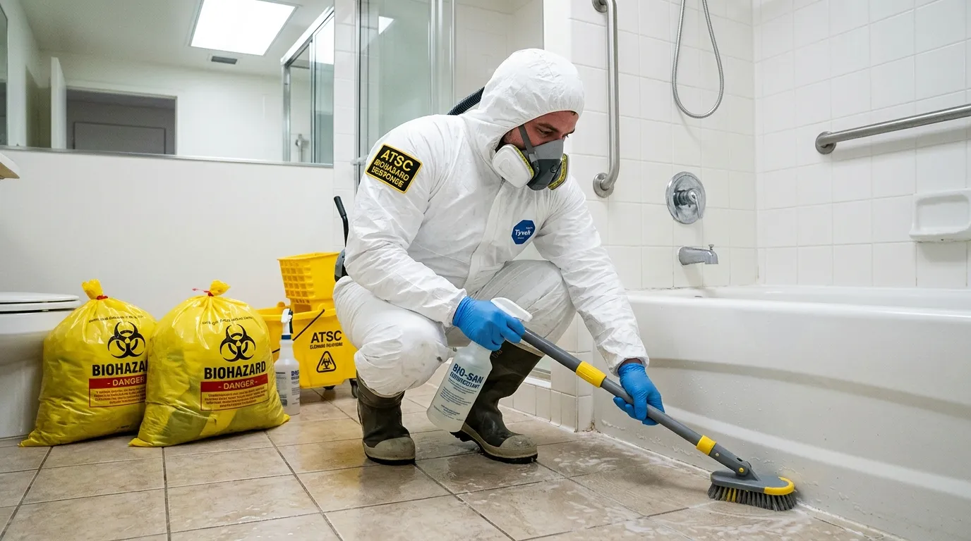 Decontamination equipment deployed for Blood Cleanup in West Perrine